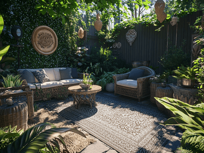 Przytulne kąciki do siedzenia w ogrodzie: Twój azyl w zieleni